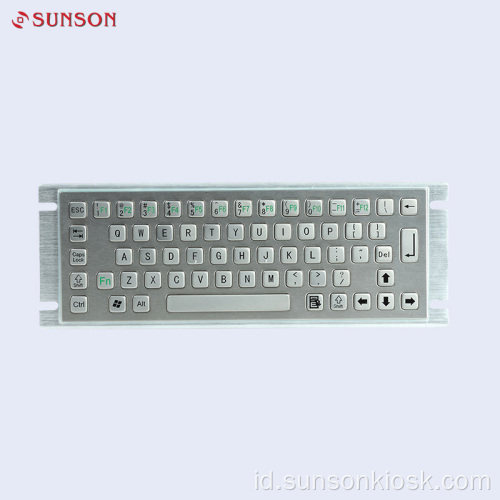 Keyboard Stainless Steel untuk Kios Informasi